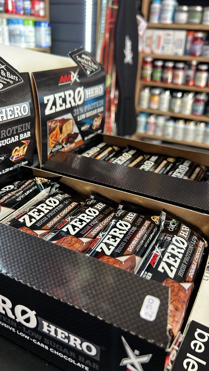 Barras proteicas Amix Zero Hero