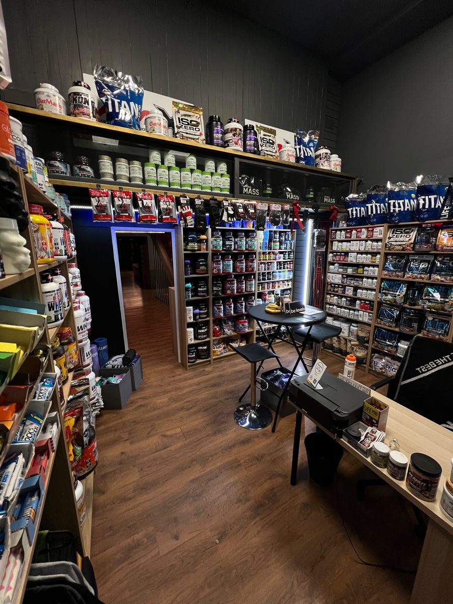Vista general de la tienda MD Nutrition